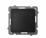 Ospel ŁP-1G/m/33 AS Vienpolis jungiklis, juodas metalinis ŁP-1G/m/33