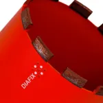 Deimantinė karūna drėgnam pjovimui DISTAR RS8-X; 132 mm; 450 mm; 1 1/4'' UNC