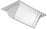 38W LED įleidžiamas &scaron;viestuvas LYBRA, baltas, CCT