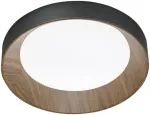23W LED lubinis &scaron;viestuvas ARKA, juodas, CCT