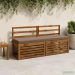 Suoliuko pagalvė SOEST 100% poliesteris Taupe 140 x 40 x 8 cm