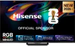 Hisense televizorius 65UR8DS, 164 cm, 4K UHD, 180 Hz, RGB MiniLED, HDR10+, Dolby Vision, HDMI 2.1, VIDAA Smart OS