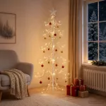 Metalinis Kalėdų medis KUOPIO 150 cm plienas Baltas