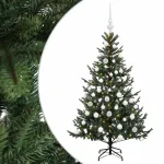 Dirbtinė kalėdinė eglutė su rutuliuku 120 cm 150 LED
