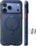 Dėklas Torras Ostand Q3 Air, deep mėlynas - iPhone 2026 Pro Max (X00RP102R18035)