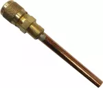 Refco Manufacturing Schrader vožtuvas A-31004-M &frac14;''FL X 6mm L