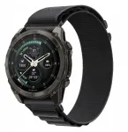TECH-PROTECT NYLON PRO GARMIN FENIX 5 / 6 / 6 PRO / 7 / 8 / 8 PRO / E / 9 / 9 PRO (47 MM) Juodas