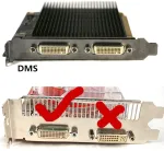 Dms-59 į 2x Dvi adapterio kabelis