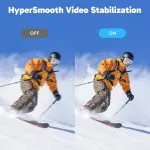 Akaso veiksmo kamera 4k30fps 20mp su plūduriuojančia rankena ir krep&scaron;iu wifi 40m povandeninė kamera atspari vandeniui ultra hd jutiklinis ekranas reguliuojamas plataus kampo ice veiksmo kamera su 2.4g nuotolinio valdymo pulteliu