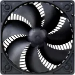 Silverstone Sst-ap181 - Air Penetrator kompiuterio korpuso au&scaron;inimo ventiliatorius 180 mm, didelis oro srautas, juodas