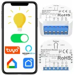Spreest potinkinis relės jungiklis wifi tuya belaidis smart x2