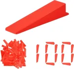 Plytelių plei&scaron;tai, 100 vnt. plastikiniai, grindims ir sienoms