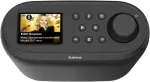 Hama Dir400 skaitmeninis radijas dab+/interneto radijas/bluetooth&reg; rx/programėlė, juodas
