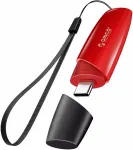Orico Usb atmintinė Type C 256 Gb, Ussd Flash Drive 520 Mb/s, atminties kortelė su raktų pakabuku, i&scaron;orinė duomenų saugojimo atmintinė, suderinama su Android mobiliuoju telefonu, Pc, kompiuteriu/ne&scaron;iojamuoju kompiuteriu