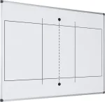 Bi-office Maya magnetinė tinklinio lenta su atspausdintu kamuoliu - 600 x 450 mm - dažyto plieno pavir&scaron;ius su aliuminio rėmu