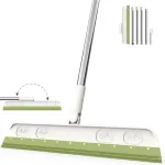 Squeegee Bottom, 120 cm vandens valytuvas grindims, du&scaron;o valytuvas, du&scaron;o valytuvas ilgu kotu, langų valytuvas su rankena, vandens valytuvas, du&scaron;o valytuvas (žalias)