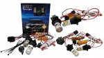 Led drl posūkio signalai + dienos žibintai 360&deg; 2in1 wy21w 7440 itin galingi