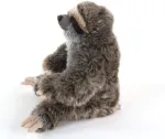 Teddys Rothenburg mink&scaron;tas žaislas tinginys 26 cm sėdintis pilkas pliu&scaron;inis žaislas