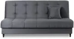 Mebel Elite Sofa-lova LIMA, 186 cm, pilka