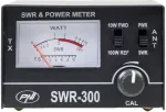 Reflektometras PNI SWR-300 PWR-SWR matuoklis, skirtas radijo antenų SWR matavimui 26-30 MHz dažnių diapazone ir CB radijo stoties galiai matuoti