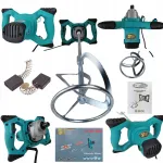 Notig Tools Elektrinis mai&scaron;ytuvas skiediniui, klijams, dažams 2950w Golden Tools Gt-me-0003