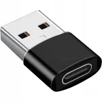 Otg adapteris usb-a į usb-c | usb į c tipo adapteris įkrovimui juodas