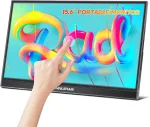 Thinlerain 15,6 colių ne&scaron;iojamas jutiklinis monitorius Usb C 1920 x 1080p Ips ekranas Hdmi i&scaron;plėstiniai monitoriai ne&scaron;iojamas kelioninis monitorius, skirtas Pc i&scaron;manusis telefonas ne&scaron;iojamas kompiuteris windows 7 8 10