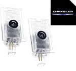 2x Led Projektorius Logo Hd+ Premium Automobilio Durų Lemputė Chrysler 300 300c 300m