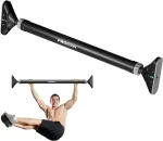 Proiron traukimosi skersinis durų rėmui be varžtų ar gręžimo, traukimosi skersinis durims, 72&ndash;97 cm, traukimosi skersinis, durų apkrovos talpa iki 200 kg, su apsauga nuo kritimo ir rankų pamink&scaron;tinimu