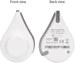 Thirdreality zigbee vandens nuotėkio jutiklis su la&scaron;ėjimo aptikimu, 120 db signalas, kai veikia su home assistant ir suderinamu zigbee hub, pvz., smartthings, aeotec arba third reality hub