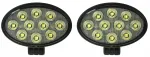 Darbinis halogenas 40 led 12-24v ledinis prožektorius Osram ovalus 40w ip68