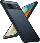 Tocol Google Pixel 7a dėklas, [patobulinta pilna kameros apsauga] [karinio lygio apsauga] smūgiams atsparus mobiliojo telefono dėklas, skirtas Pixel 7a 6.1 colio, juodas