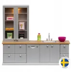 Lundby virtuvės baldų komplektas su Led ap&scaron;vietimu