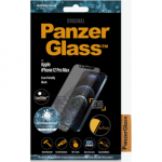 Panzer Glass PanzerGlass Apple, iPhone 12 Pro Max, Grūdintas stiklas, Juodas, Tinka dėklui