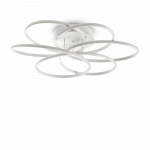 Pakabinamas &scaron;viestuvas Ideal Lux 63W ceiling lamp with 117 lights KAROL, 4000K, baltas