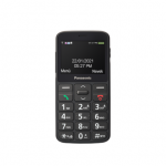 Panasonic | KX-TU160 | Lengvas naudojimas mobilusis telefonas | Juodas | 2,4 colio | TFT-LCD | Bluetooth | USB versija USB-C | Integruota kamera | Pagrindinės kameros skiriamoji geba 0,3 MP