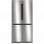 Bosch KFN96APEA Serija 4, Prancūzi&scaron;ko tipo apačioje montuojamas &scaron;aldiklis, 5 durų, 183 x 90.5 cm, Nerūdijančio plieno