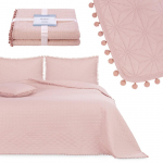 AmeliaHome Lovatiesė 170 &times; 270 cm, pudros spalvos AH