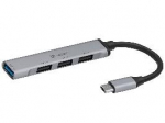 TRACER USB 3.0 H40 4 jungtys. USB-C hub
