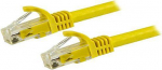 StarTech 0,5M Geltonas CAT6 PATCH CABLE / SNAGLESS ETHERNET CABLE - UTP