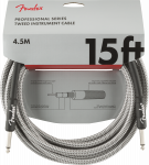 Instrumentinis kabelis Fender Professional 4,5M WH T