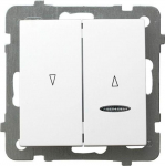 Ospel AS Lock jungtis su vidiniu ap&scaron;vietimu / su mechaniniu užraktu / balta &pound;P-7GBS / m / 00