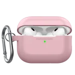 Ausinės CULTURE KeyBudz Elevate Keychain &ndash; silikoninis apsauginis dėklas, skirtas AirPods Pro 2 (rausvos spalvos)