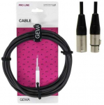 Mikrofoninis laidas Gewa ProLine 190.555 XLR(f) – XLR(m) 9m