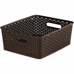 Curver / Keter CURVER BASKET M 13L / DARK BROWN