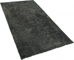 Beliani Shaggy kilimas 80 x 150 cm tamsiai pilka EVREN