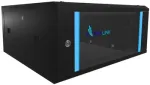 Extralink 4U 600x600 juoda | Rack spintelė | montuojama ant sienos