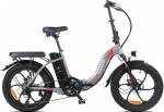 Elektrinis dviratis Fafrees F20 20", pilkas, 250W, 16Ah