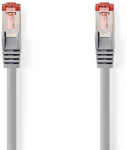 Nedis CAT6-Netzwerkkabel | RJ45 Stecker | RJ45 Stecker - S/FTP | 20.00 m | Rund | LSZH | Grau | Label