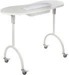 Beauty System Sulankstomas kosmetologinis stalas MOBILE DESK ON WHEELS